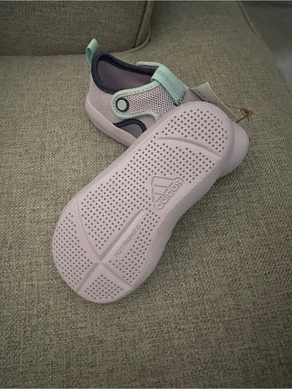 adidas Lilac and Mint Kids Water Shoes